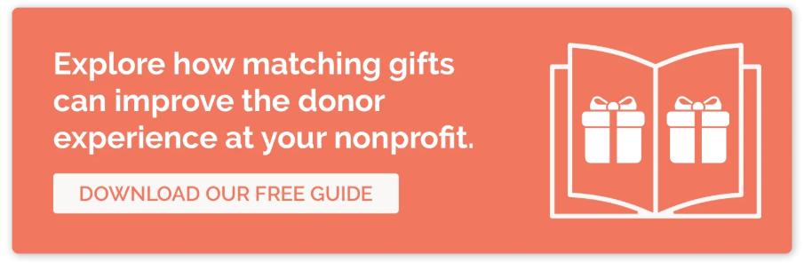 Double the Donation example lead capture call to action