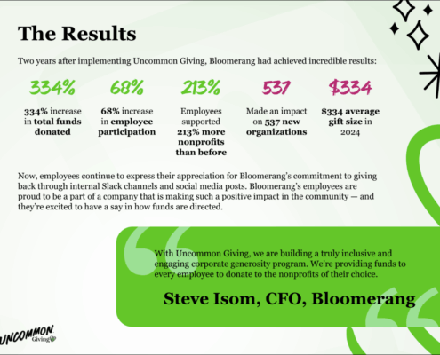 Uncommon Giving case study resource