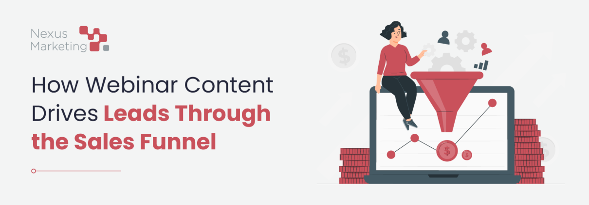 “How Webinar Content Drives Leads Through the Sales Funnel”