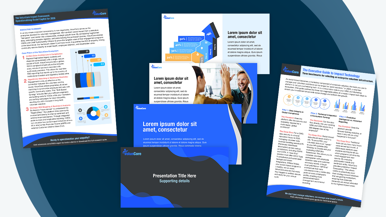 Cohesive sales enablement portfolio