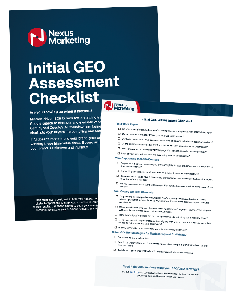 InitialGEOchecklist